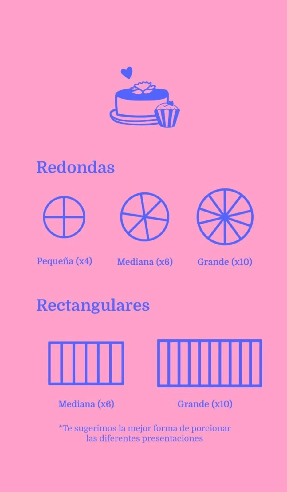 Detalle de torta hecha a mano
